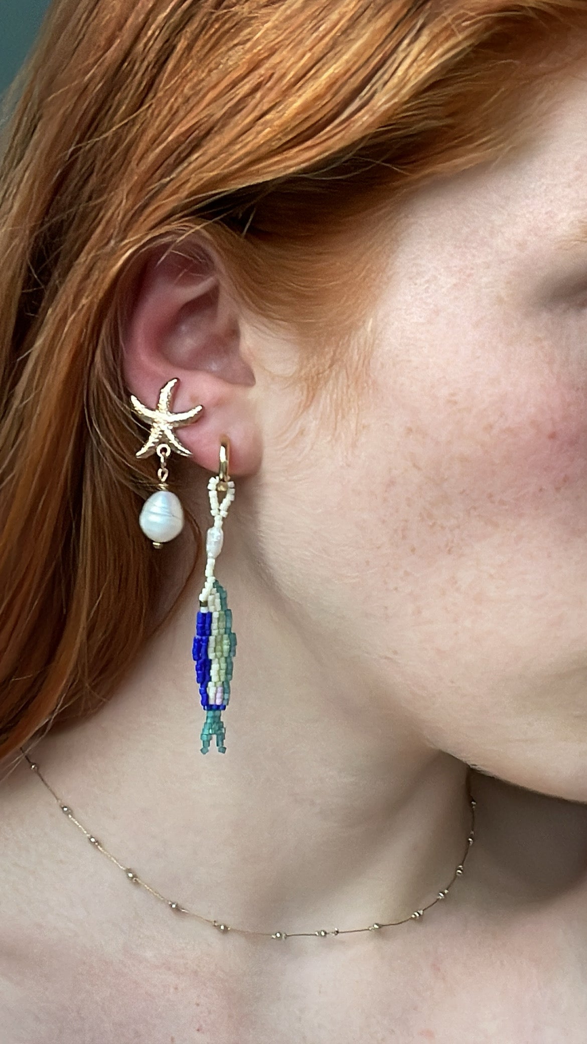 Starfish earrings