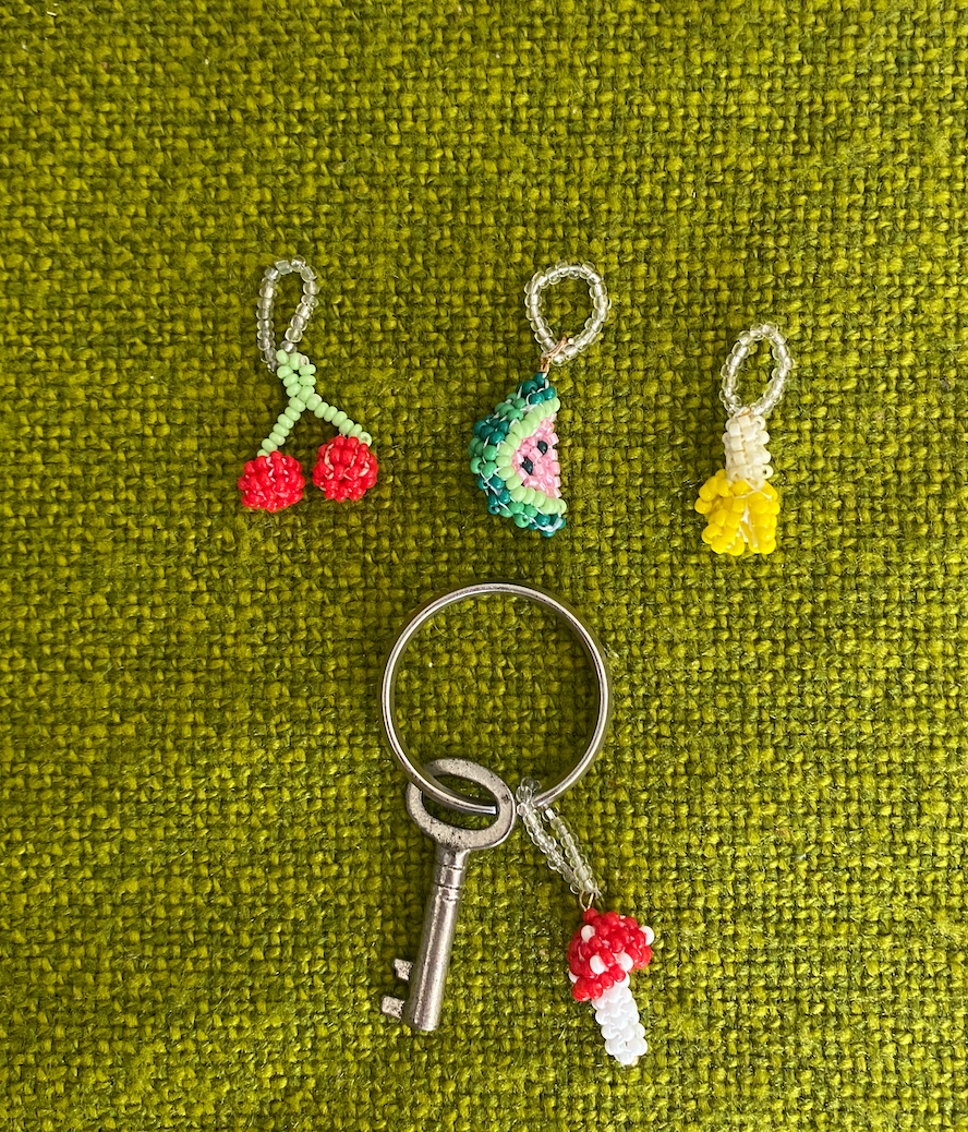 The Toadstool Keychain